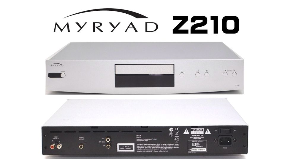 MYRYAD ミリヤド Z210 CDプレーヤー Z240 プリメインアンプ 音質評価