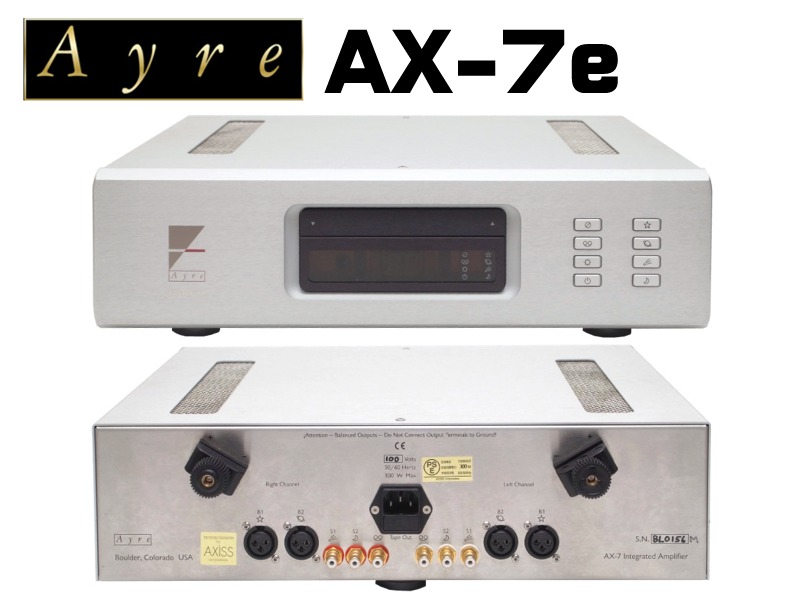 AYRE（エアー） CX-7eMP CDプレーヤー AX-7e プリメインアンプ 音質
